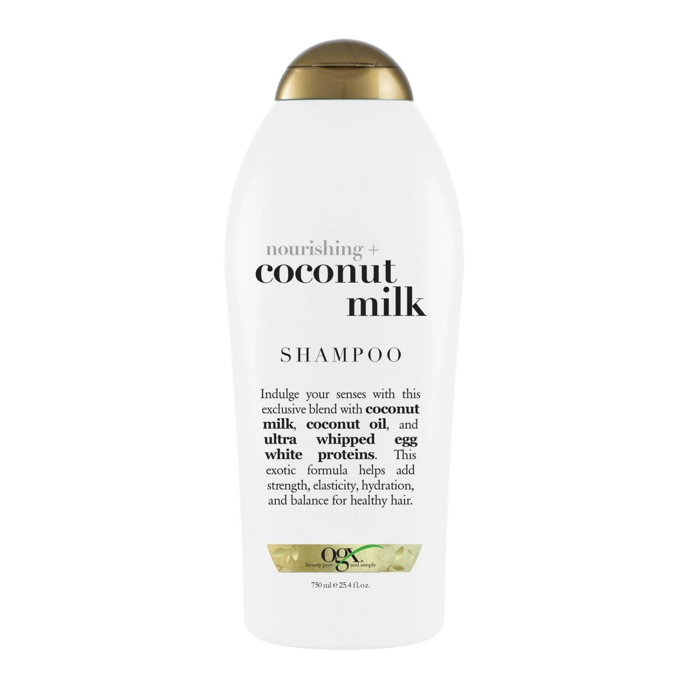 OGX Nourishing + Coconut Milk Moisturizing Shampoo  او جي اكس شامبو مرطب بحليب جوز الهند