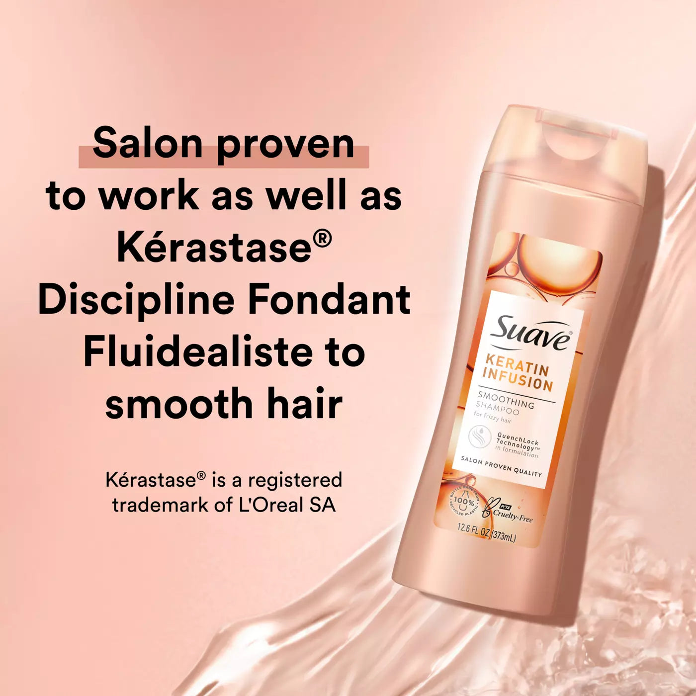 SUAVE Keratin Infusion Smoothing Shampoo  شامبو سواف كيراتين انفيوجن لتنعيم الشعر