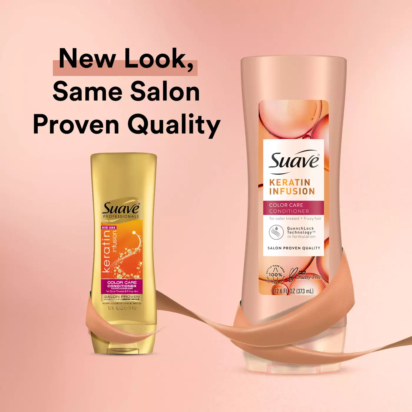 SUAVE Keratin Infusion Color Care Conditioner  بلسم سواف كيراتين انفيوجن للعناية بالشعر المصبوغ