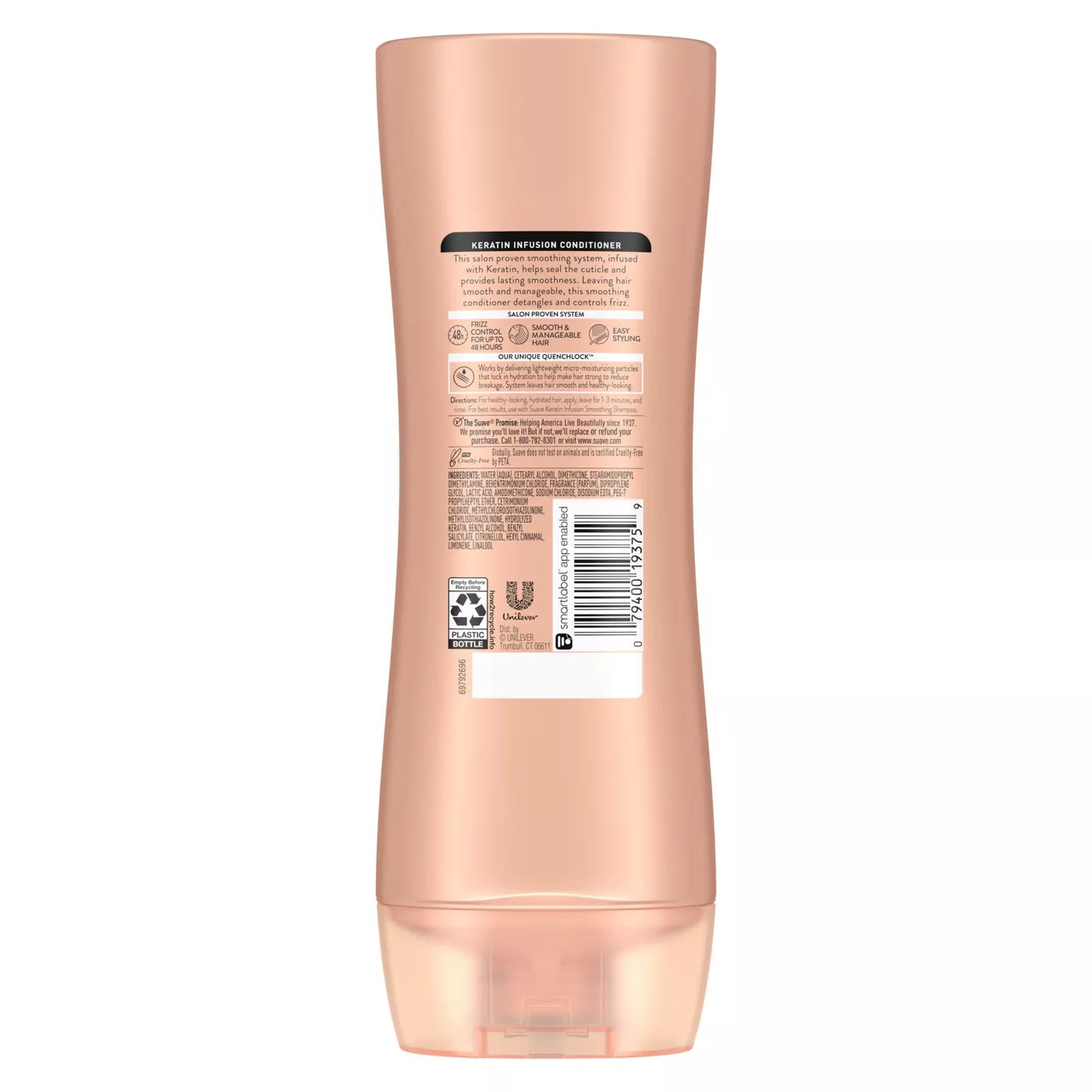 SUAVE Keratin Infusion Smoothing Conditioner بلسم سواف كيراتين انفيوجن لتنعيم الشعر