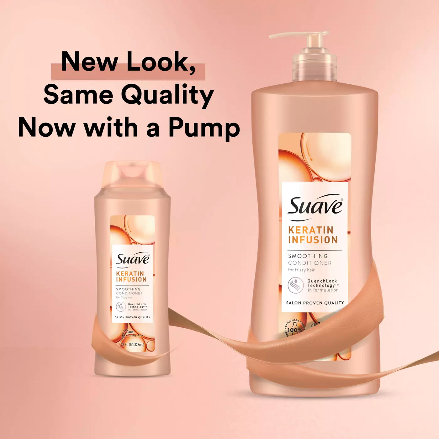 SUAVE Keratein Infusion Smoothing Conditioner سوفت كيراتين انفيوجن بلسم التنعيم