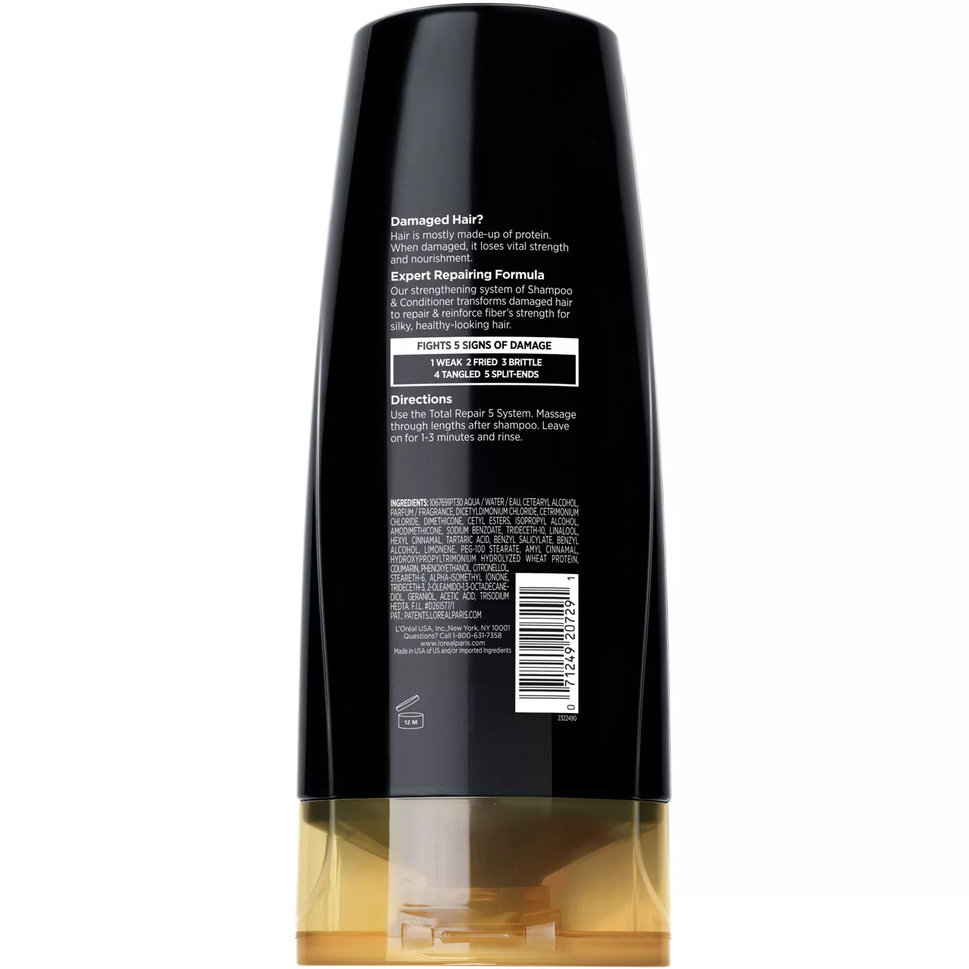 LOREAL PARIS Elvive Total Repair 5 Damage Reversing Conditioner - Damaged Hair لوريال باريس بلسم اصلاح التلف للشعر المتضرر