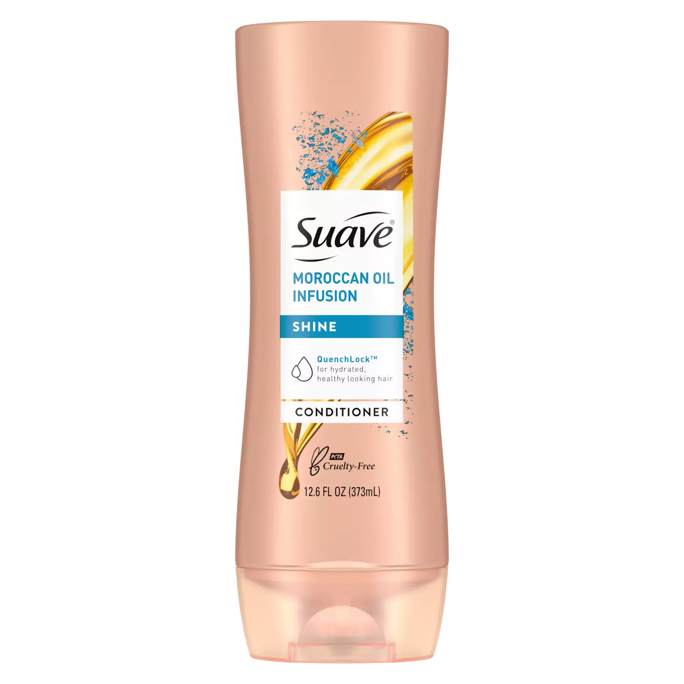 SUAVE Moroccan Oil Infusion Shine Conditioner  بلسم سواف بزيت الأرغان المغربي للعناية واللمعان