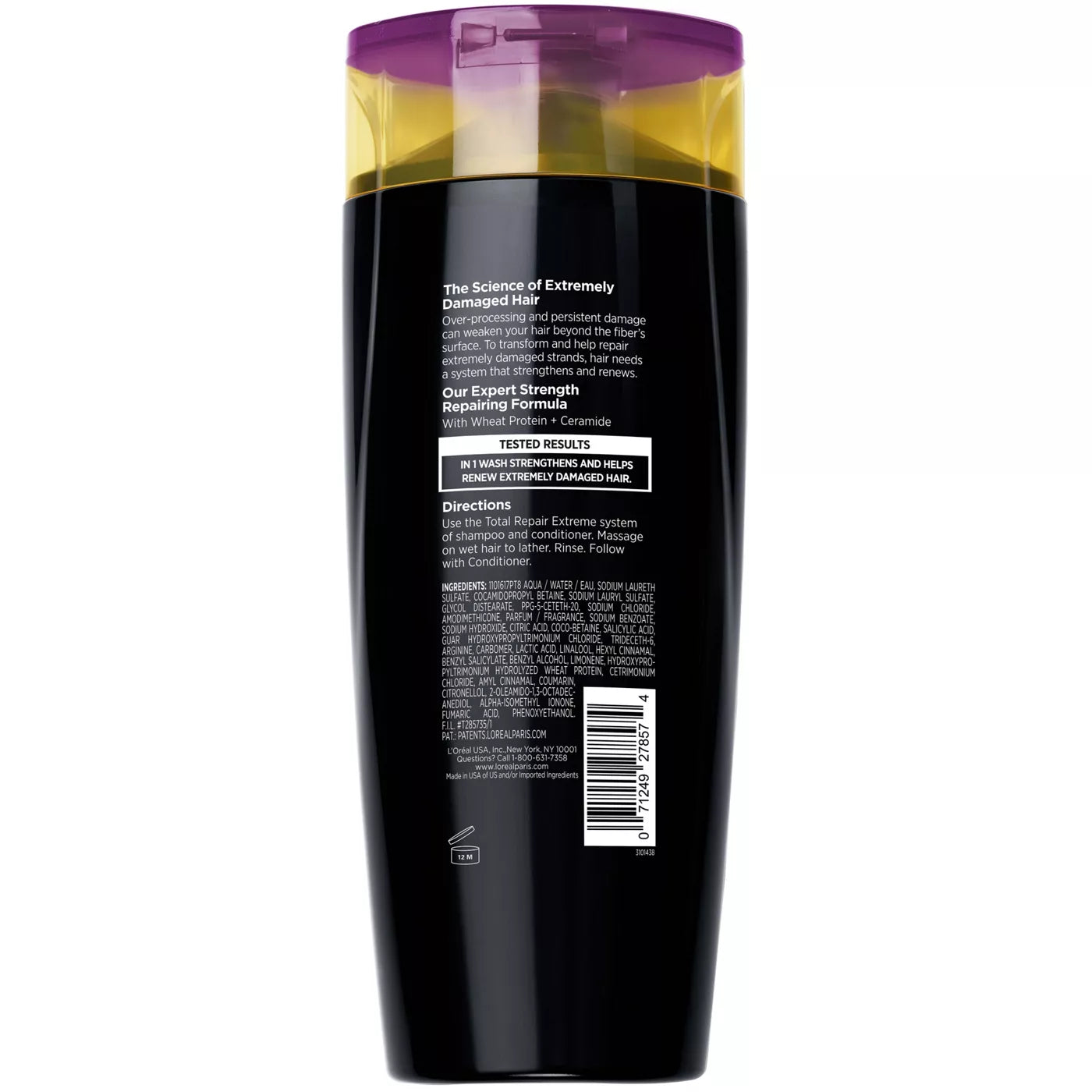 LOREAL PARIS Elvive Total Repair Extreme Renewing Shampoo - Extremely Damaged Hair  شامبو لوريال باريس لتجديد الشعر شديد التلف