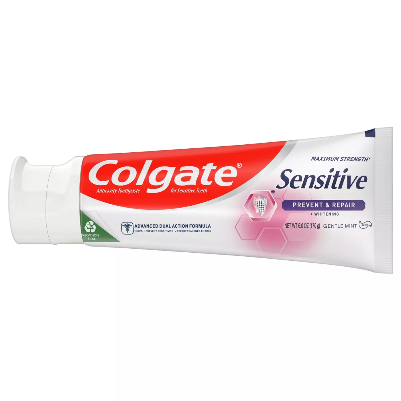 COLGATE Sensitive Prevent & Repair Anticavity Toothpaste - Gentle Mint - معجون الاسنان الحساسة ضد التسوس بنكهة النعناع من كولكيت
