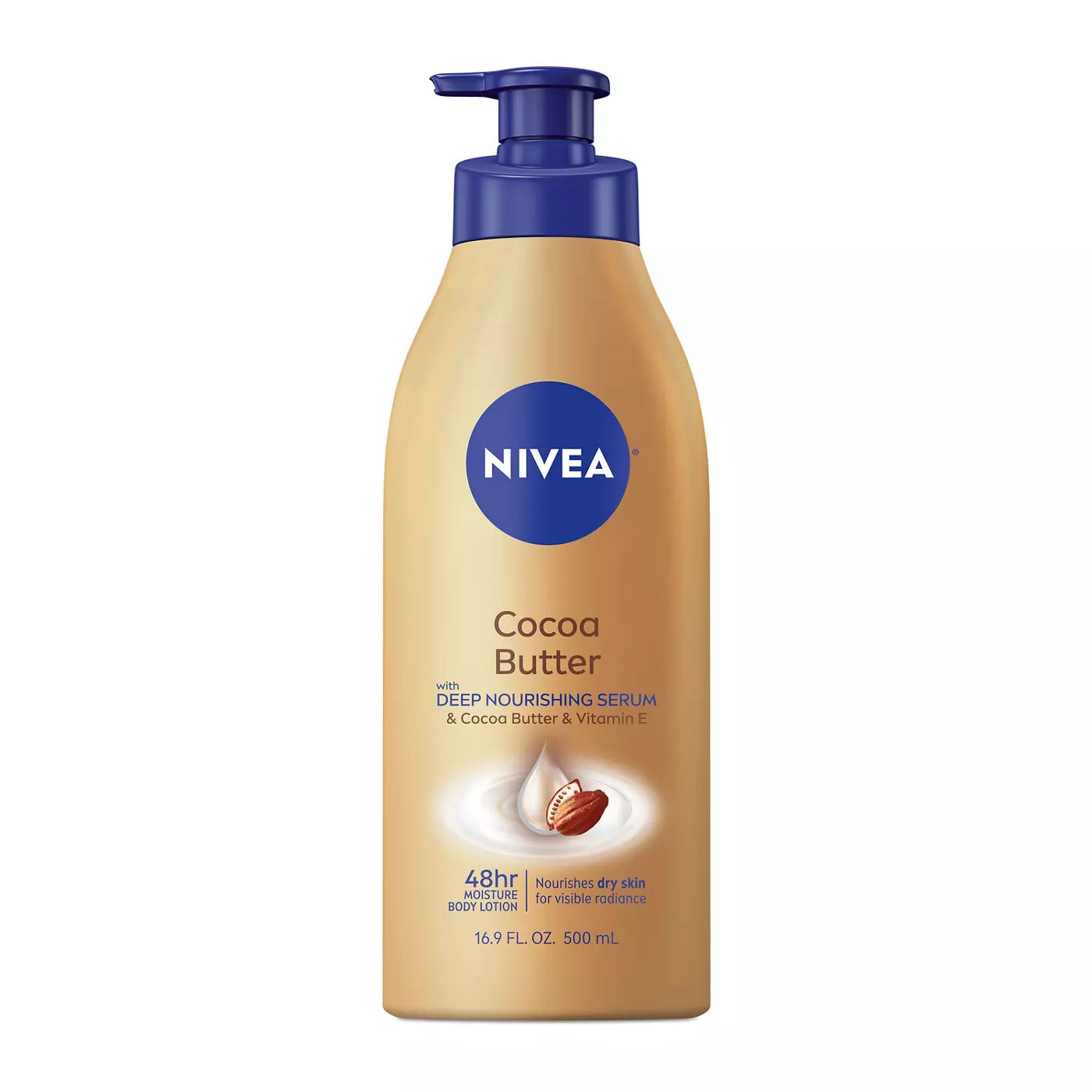 NIVEA Cocoa Butter With Deep Nourishing Serum & Cocoa Butter & Vitamin E  نيفيا سيروم التغذية العميقة بزبدة الكاكاو وفيتامين E