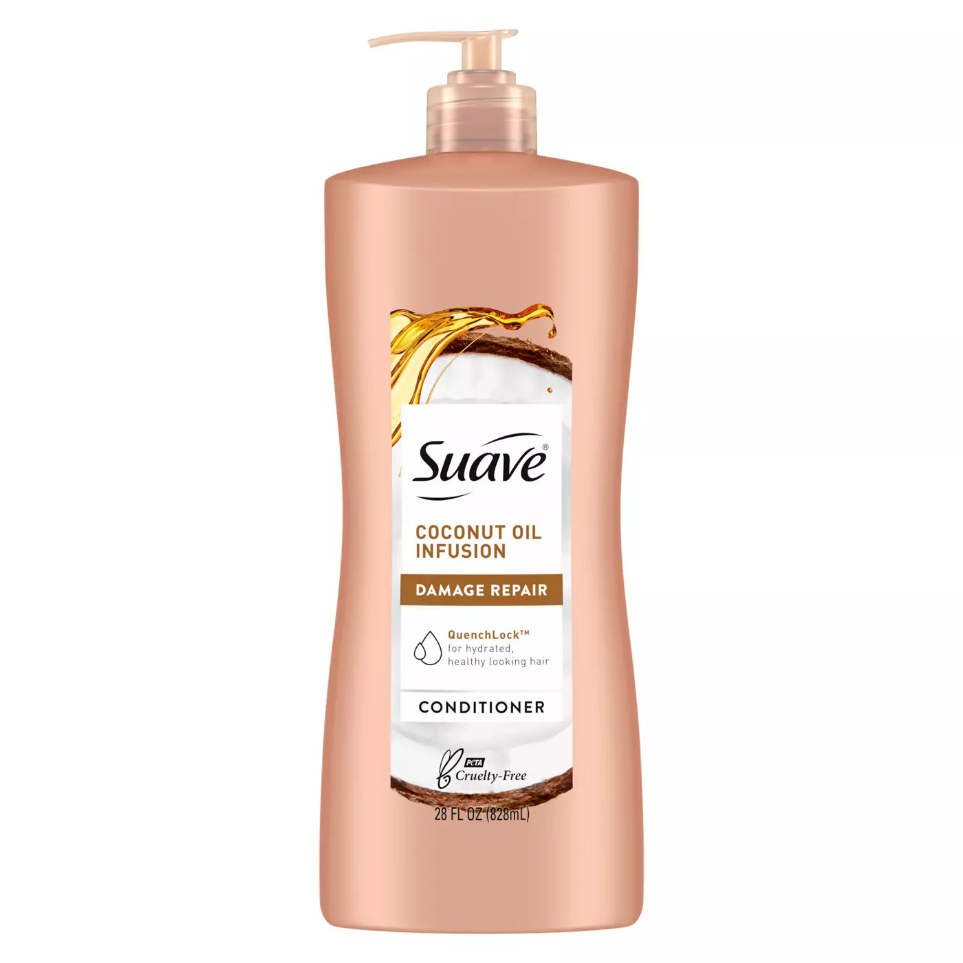 SUAVE Coconut Oil Infusion Damage Repair Conditioner بلسم سواف بزيت جوز الهند لإصلاح الشعر التالف