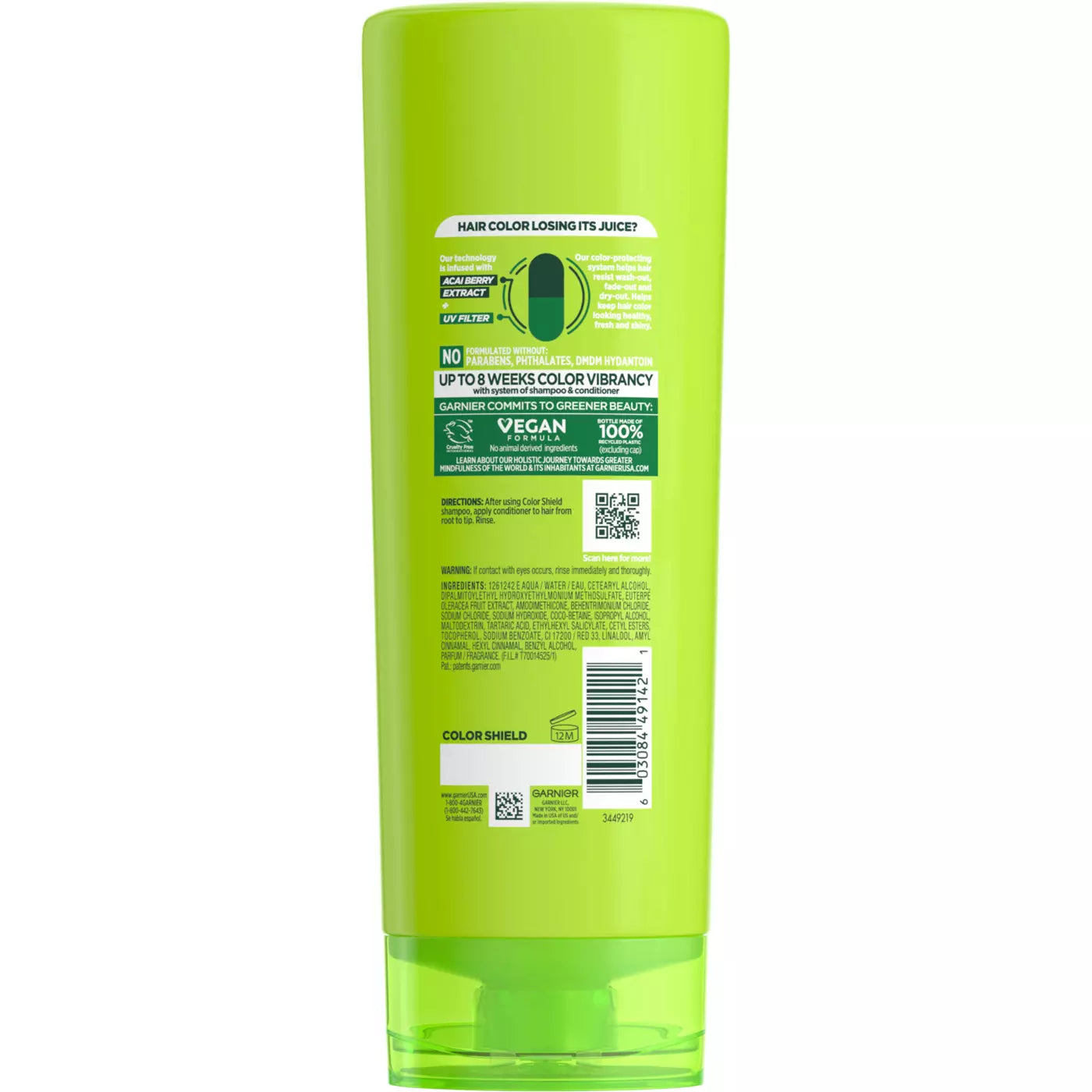 GARNIER Fructis Grow Strong Fortifying Conditioner Anti-Breakage غارنييه بلسم المقوي المضاد للتكسر