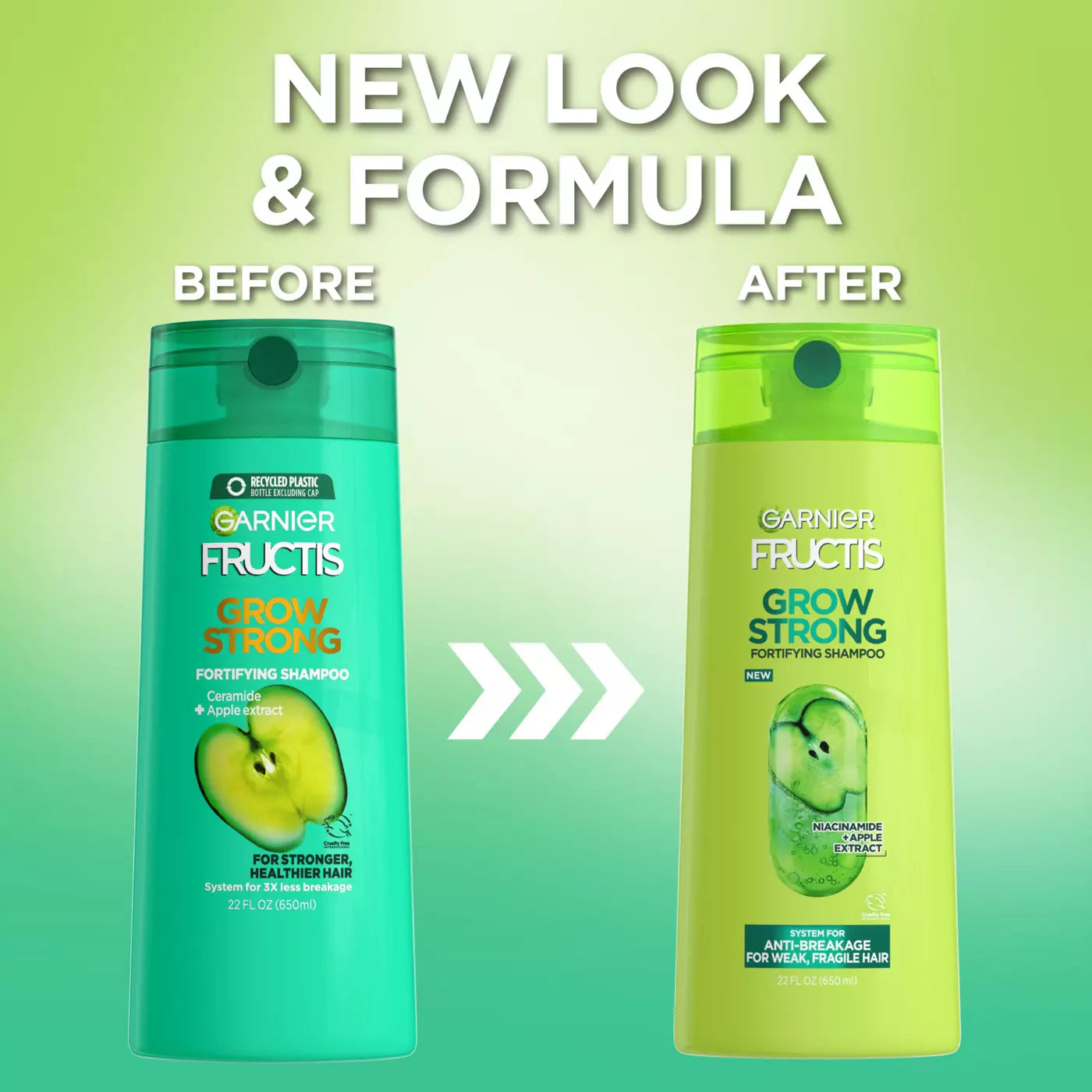 GARNIER Fructis Grow Strong Fortifying Shampoo Anti-Breakage  شامبو غارنييه المقوي ضد التكسر