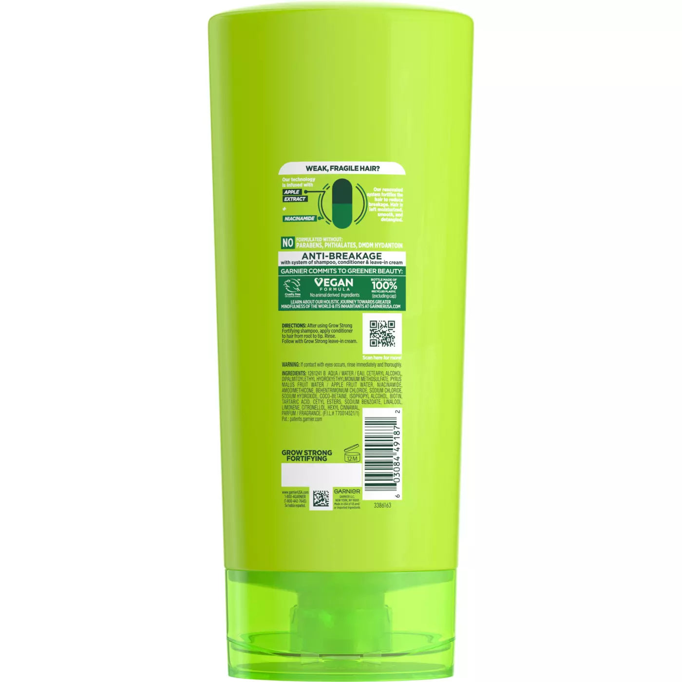 GARNIER Fructis Grow Strong Fortifying Conditioner  بلسم غارنييه لتقوية الشعر