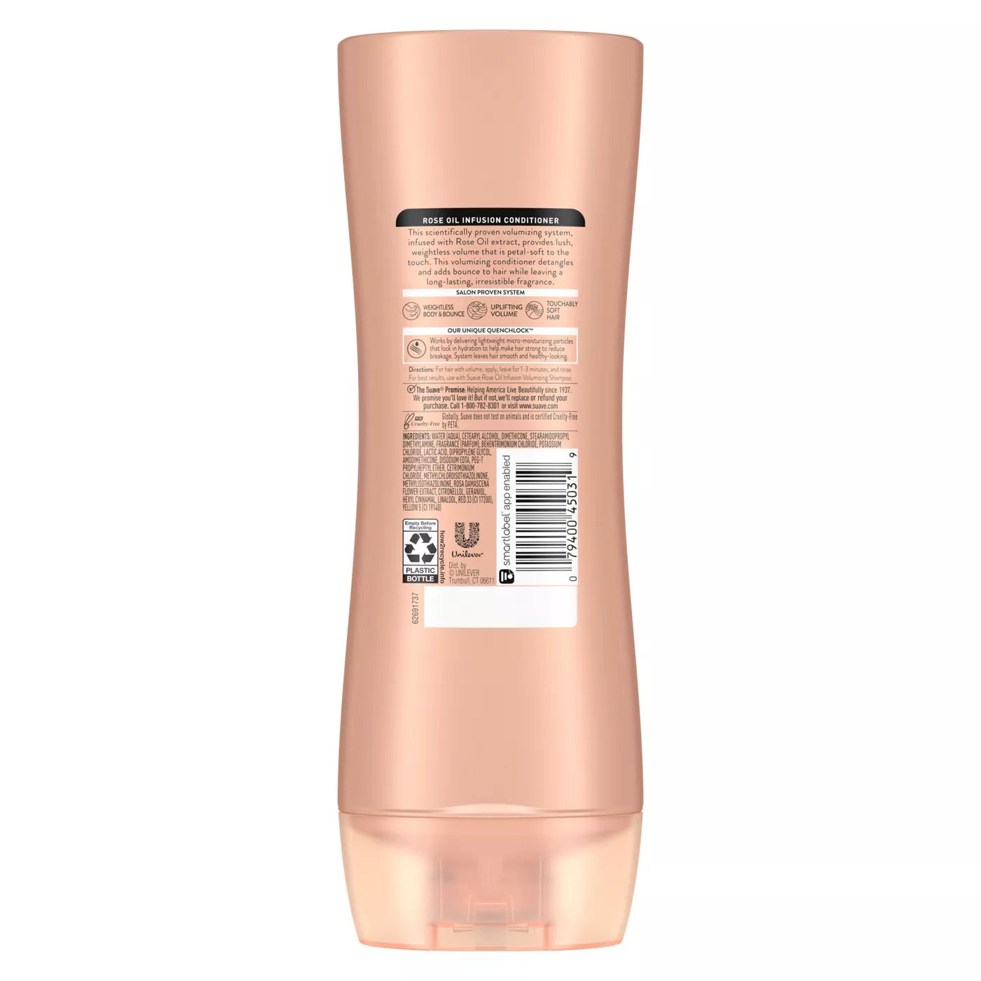 SUAVE Rose Oil Infusion Volumizing Conditioner بلسم سواف بزيت الورد لتكثيف الشعر