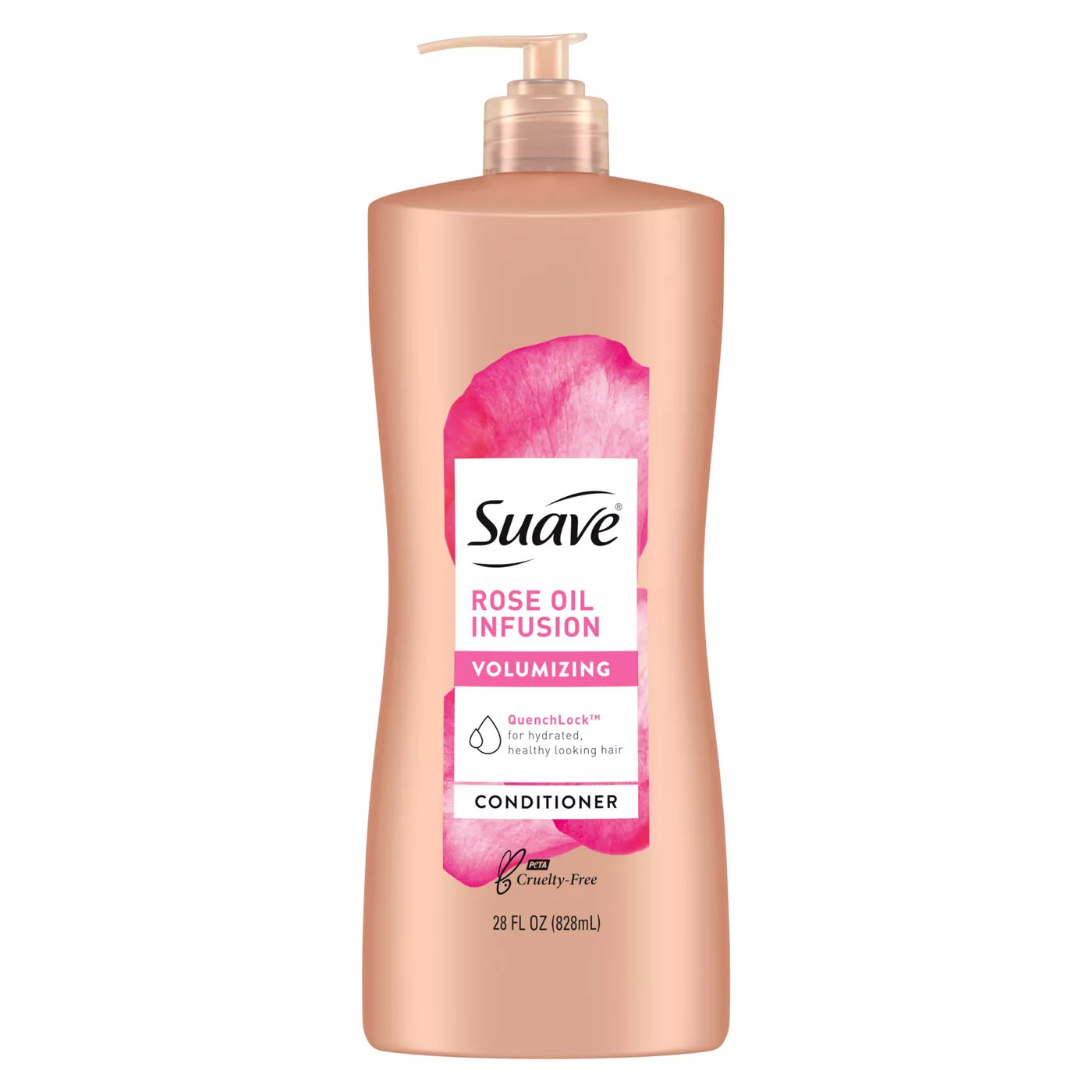 SUAVE Rose Oil Infusion Volumizing Conditioner بلسم سواف بزيت الورد لتكثيف الشعر
