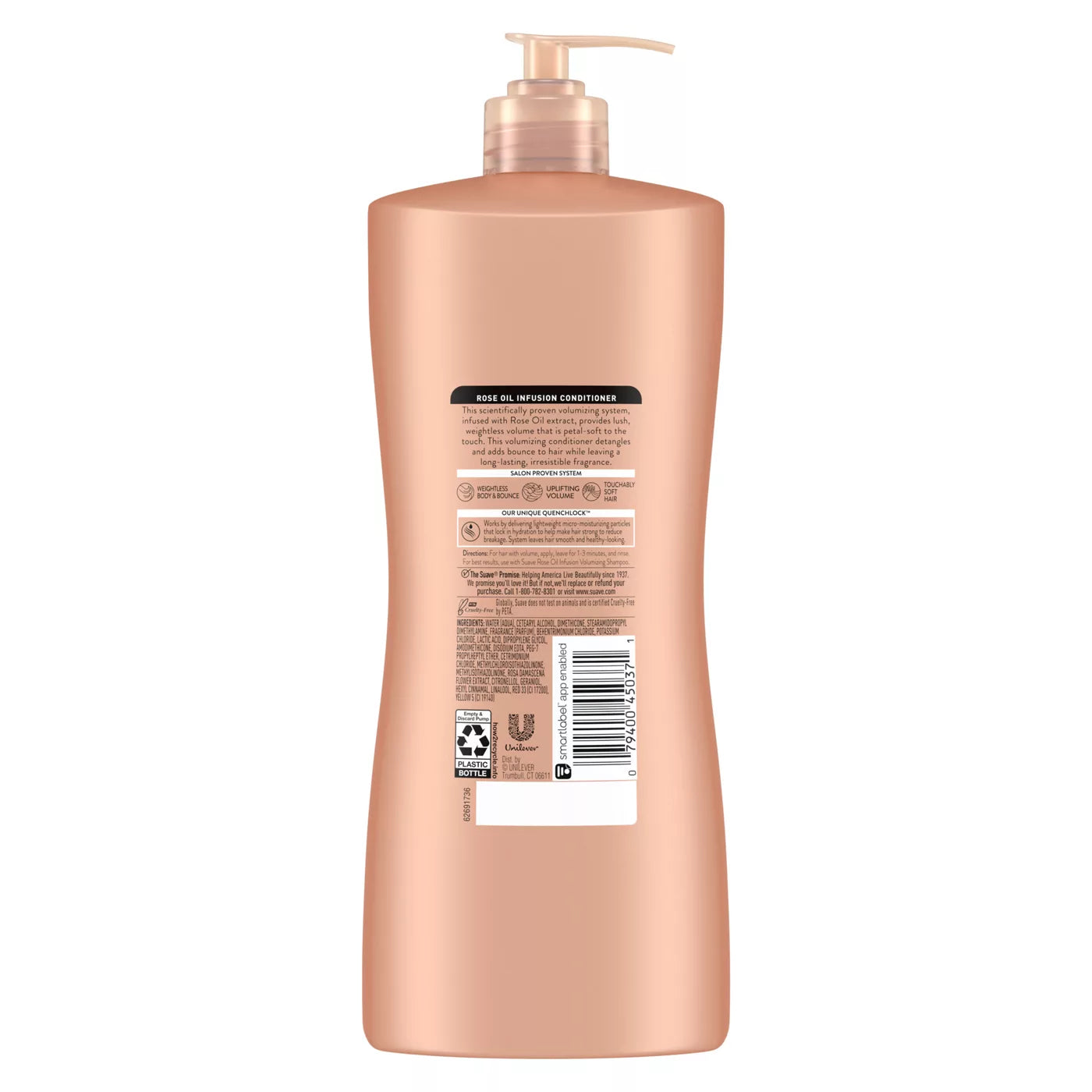 SUAVE Rose Oil Infusion Volumizing Conditioner بلسم سواف بزيت الورد لتكثيف الشعر