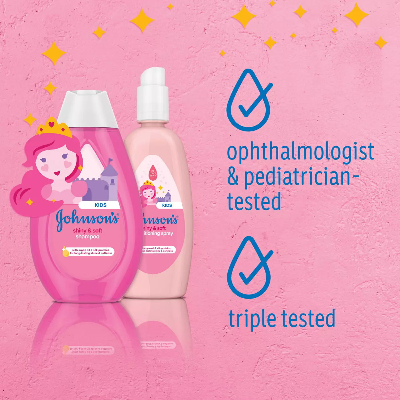 JOHNSONS Kids Shiny & Soft Conditioning Spray  بخاخ بلسم جونسون للاطفال لمعان ونعومة
