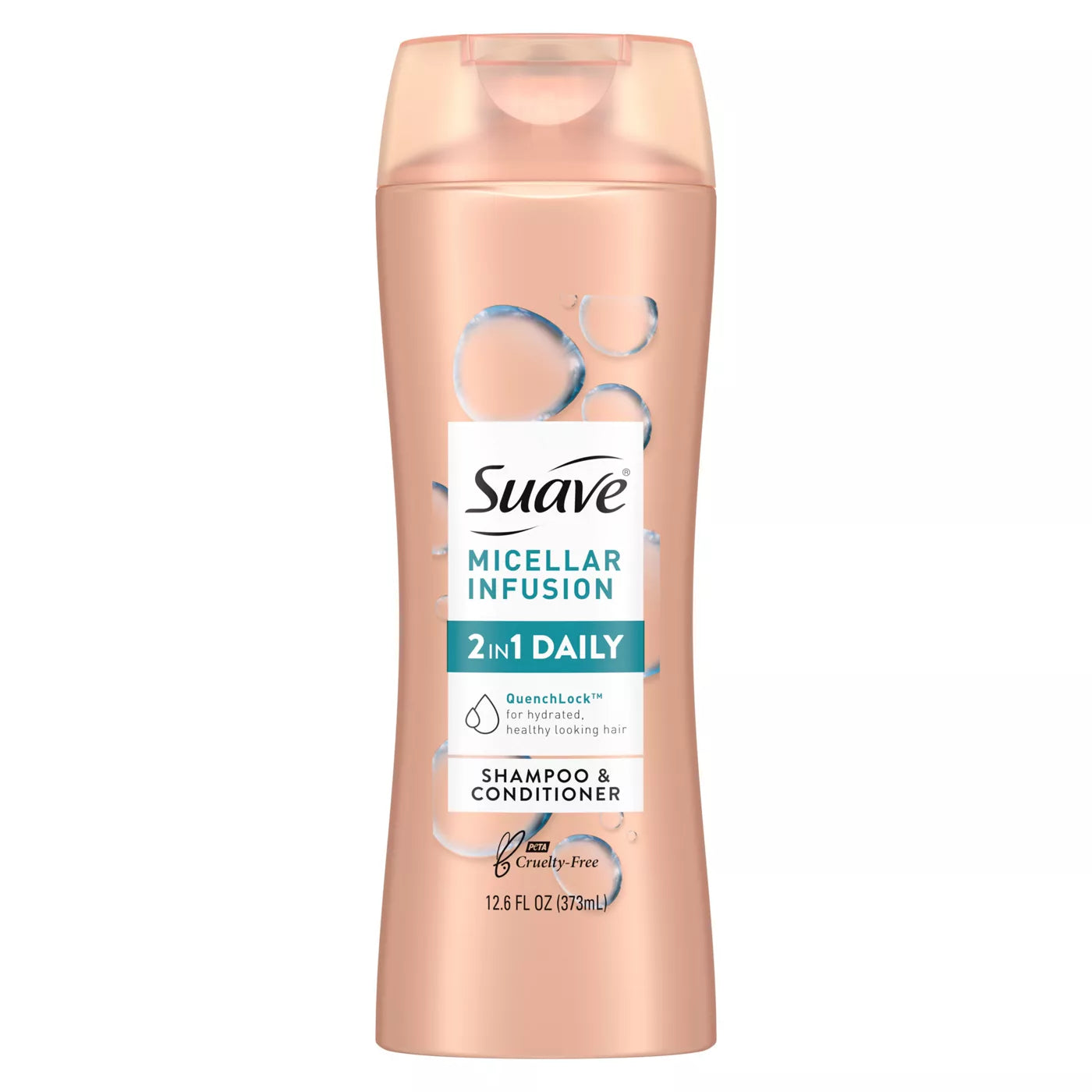 SUAVE Micellar Infusion 2 in 1 Daily Shampoo + Conditioner  شامبو وبلسم سوآف بالمييسيلار انفيوجن 2 في 1 للاستخدام اليومي