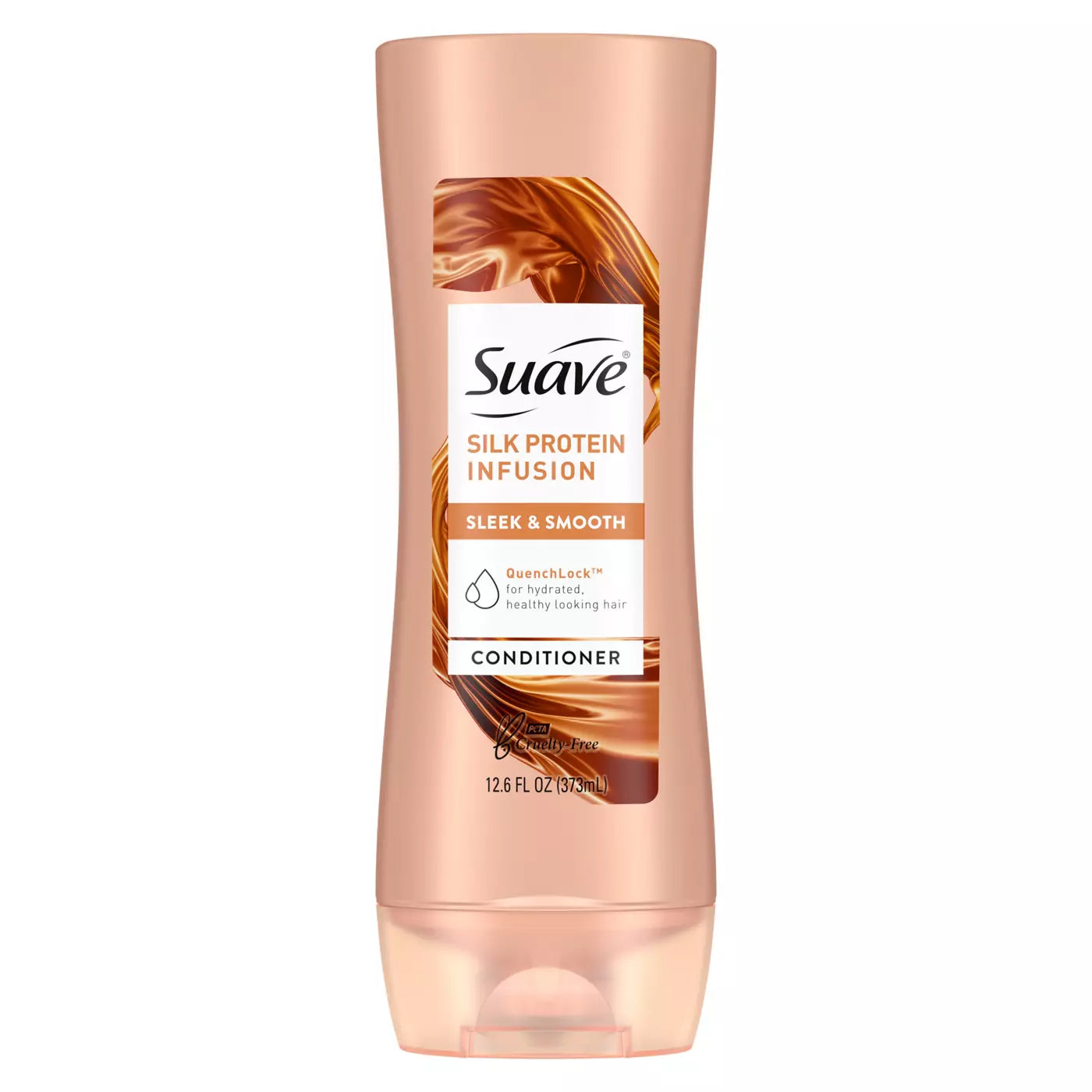 SUAVE Silk Protein Infusion Sleek & Smooth Conditioner بلسم سواف بروتين الحرير لإطلالة ناعمة وملساء
