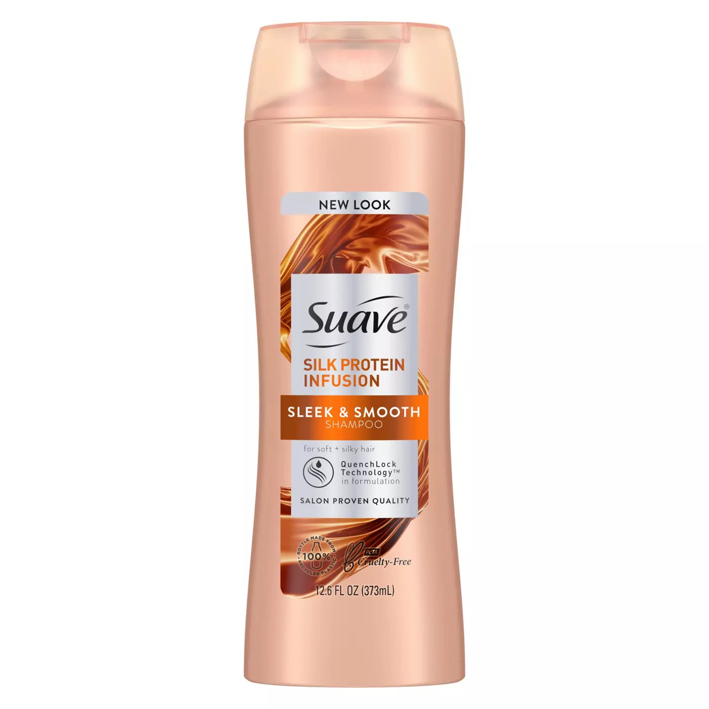 SUAVE Silk Protein Infusion Sleek & Smooth Shampoo شامبو سواف بروتين الحرير للشعر الانسيابي والناعم