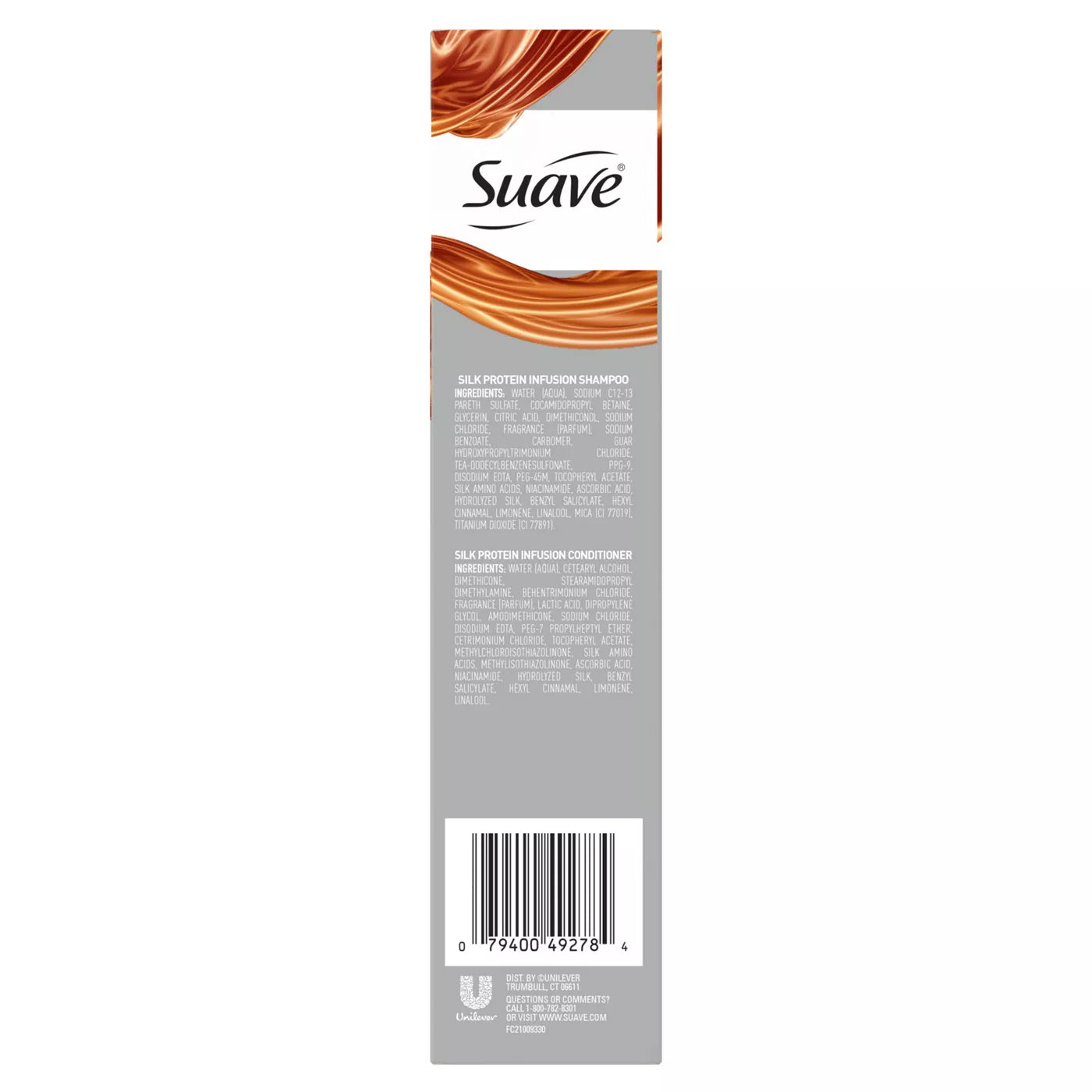 SAUVE Sleek & Smooth Silk Protein Infusion Shampoo and Conditioner Set  مجموعة شامبو وبلسم مزدوجة