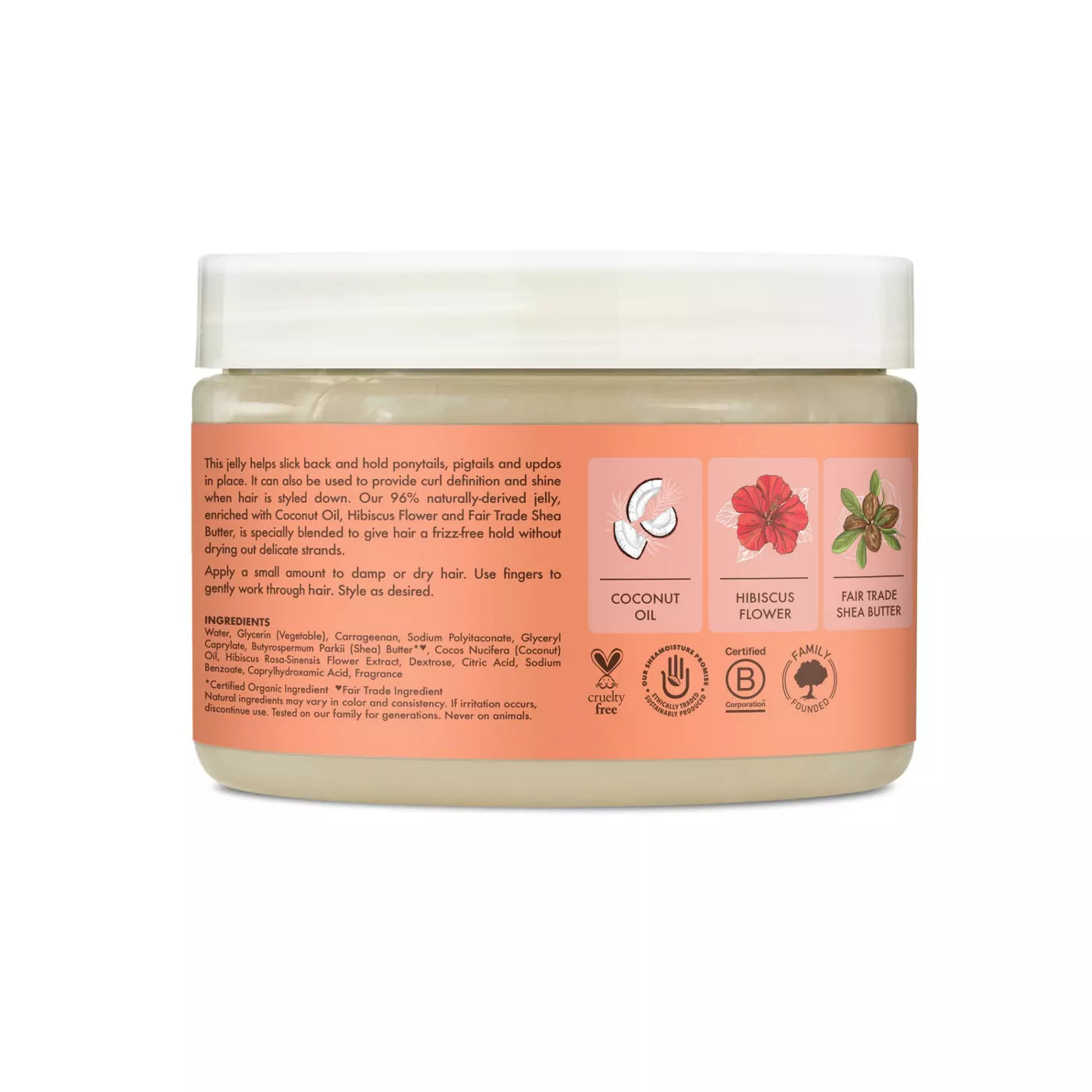 SHEA MOISTURE Coconut & Hibiscus Kids Styling Jelly شيا موستشر جل تصفيف الشعر للأطفال بجوز الهند والكركديه