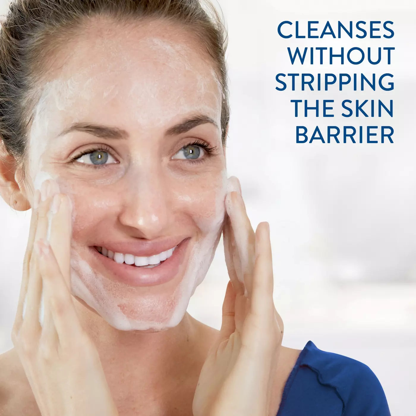 CETAPHIL Hydrating Foaming Cream Cleanser Normal to Dry Skin سيتافيل غسول كريمي