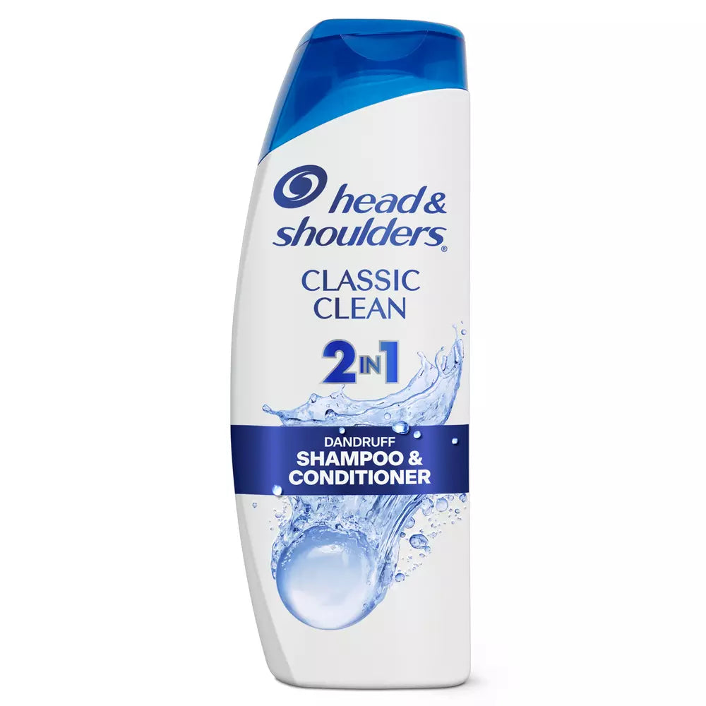 HEAD & SHOULDERS Pyritinol Zinc Dandruff Shampoo + Conditioner Classic Clean  شامبو وبلسم هيد اند شولدرز بايريثيون الزنك كلاسيك كلين ضد القشرة