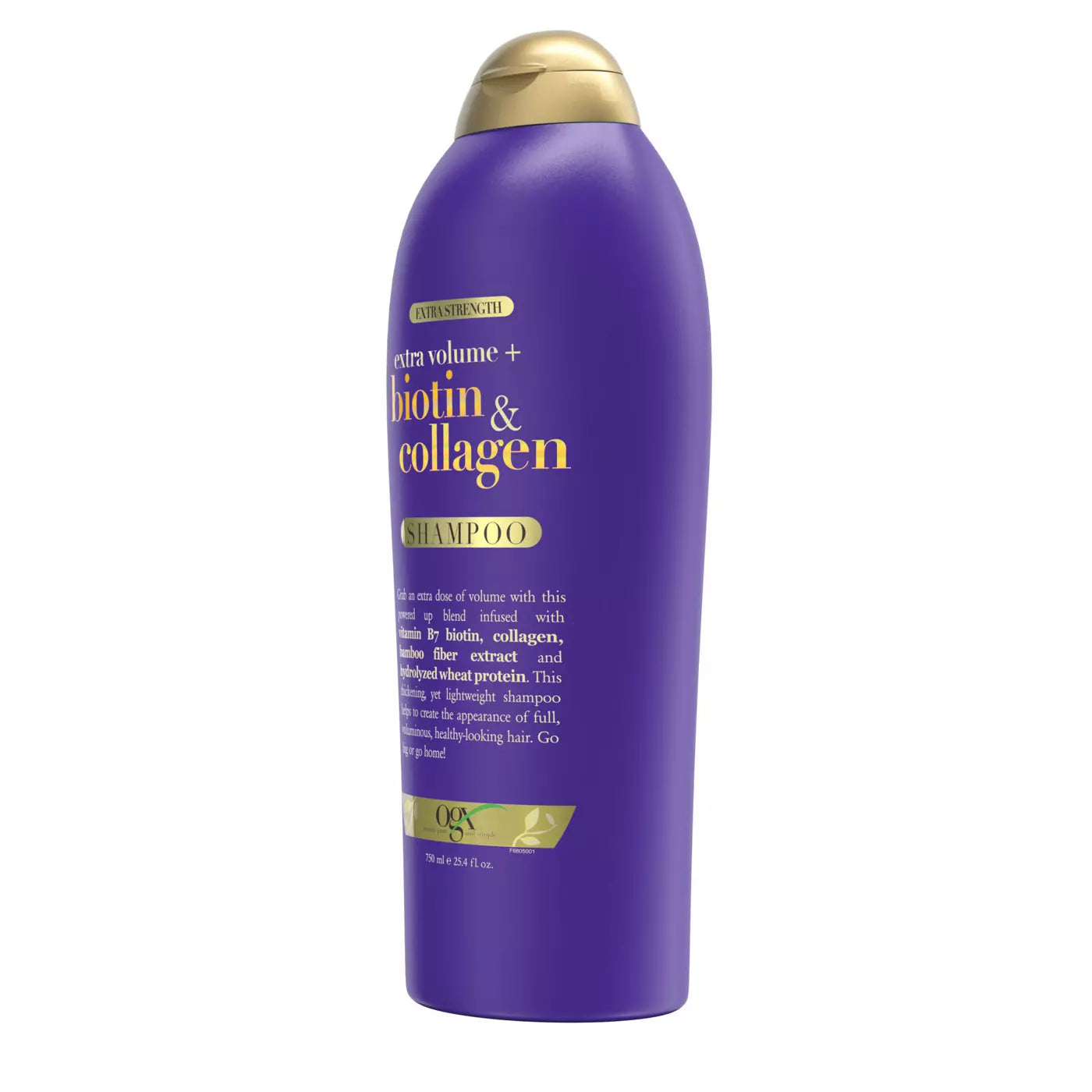OGX Extra Strength Extra Volume + Biotin & Collagen Shampoo  او جي اكس شامبو مقوي لزيادة الكثافة مع البيوتين والكولاجين