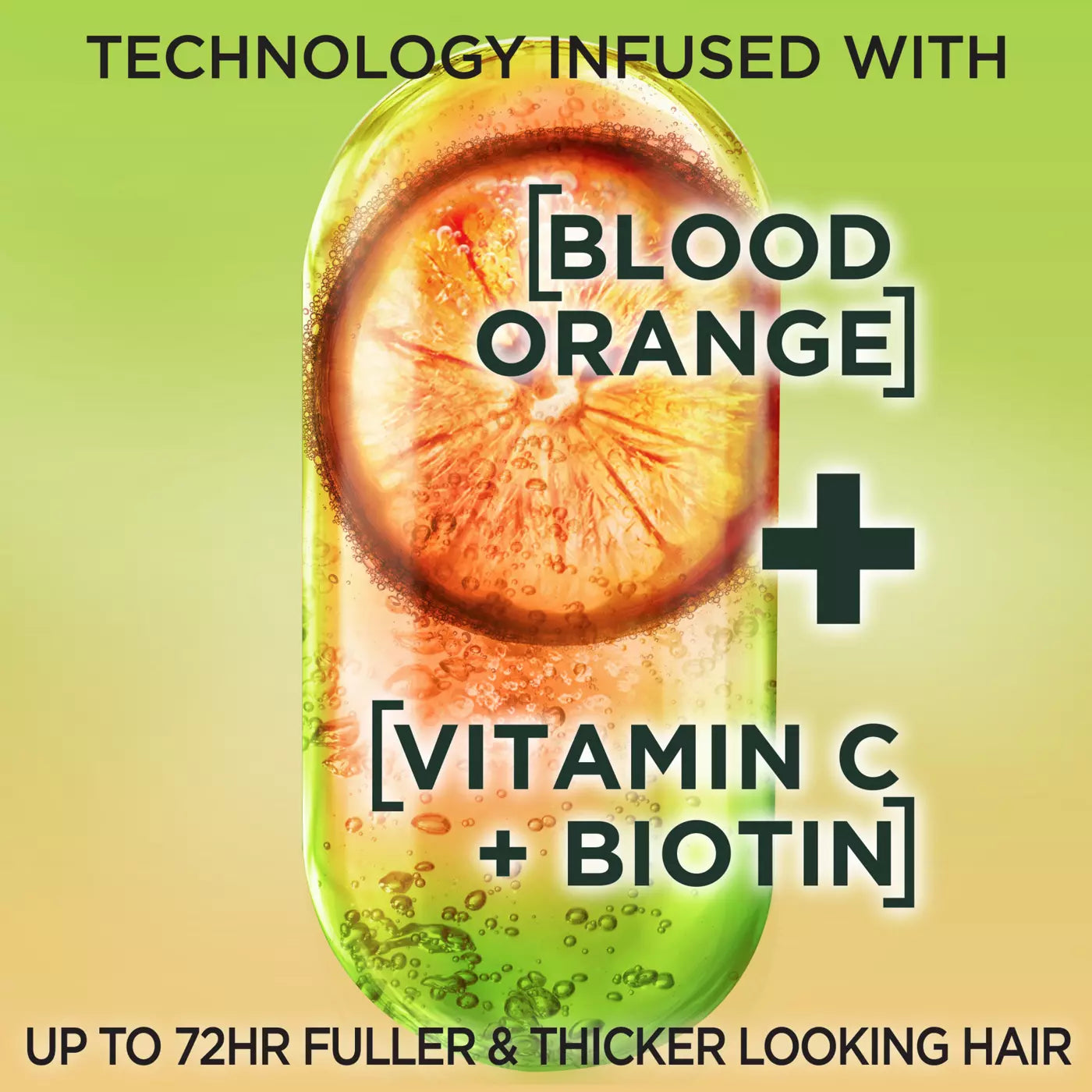 GARNIER Fructis Grow Strong + Biotin-C Thickening Shampoo  شامبو غارنييه لتكثيف وتقوية الشعر