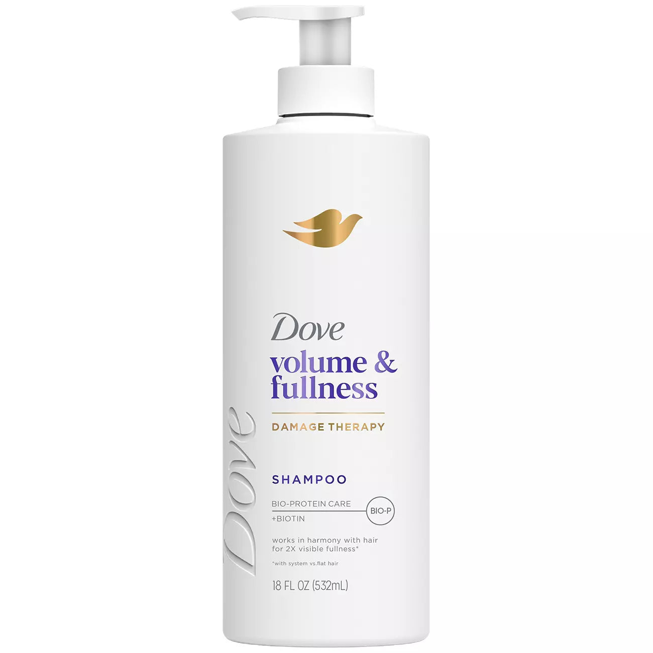 Dove Volume & Fullness Damage Therapy Shampoo  شامبو دوف لعلاج التلف وزيادة الكثافة