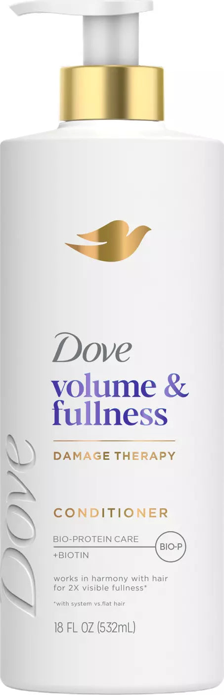 DOVE Volume & Fullness Damage Therapy Conditioner بلسم دوڤ لزيادة الكثافة الشعر وإصلاح التلف