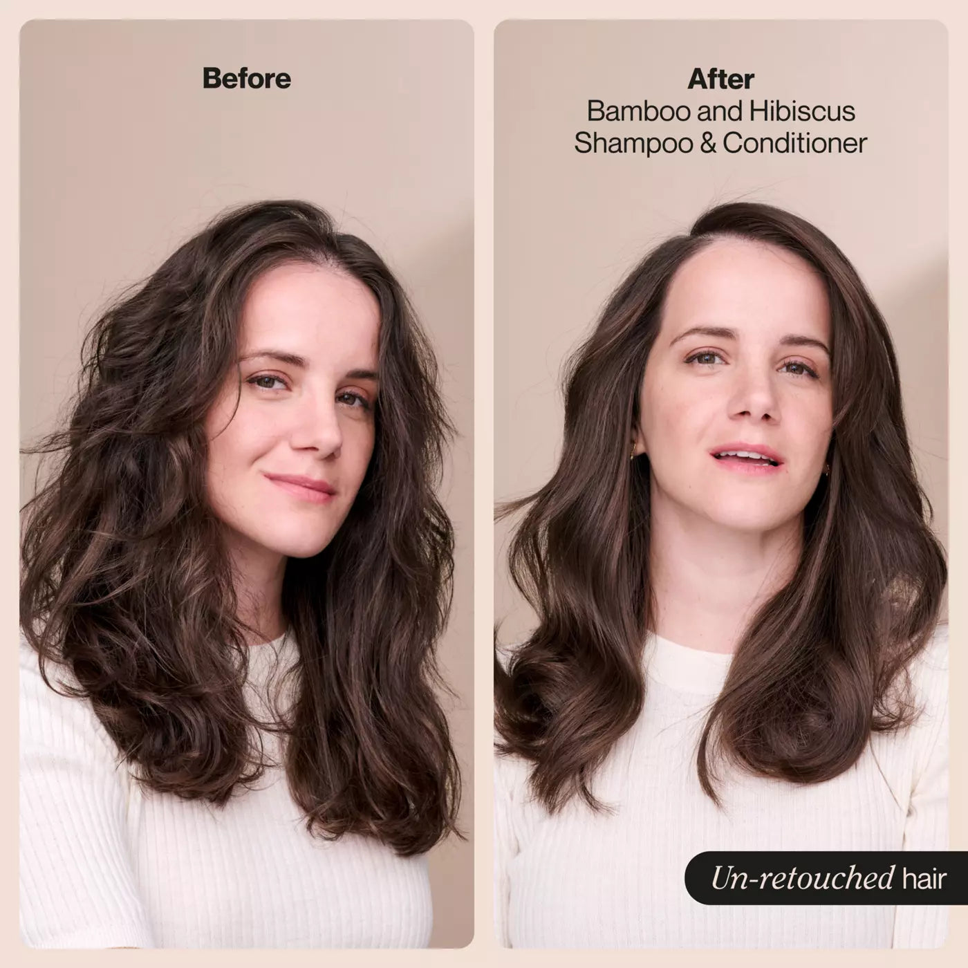 SUAVE 100% Natural Bamboo & Hibiscus Volumizing Conditioner بلسم الشعر الطبيعي 100% بخلاصة الخيزران والكركديه من سواف لتكثيف الشعر