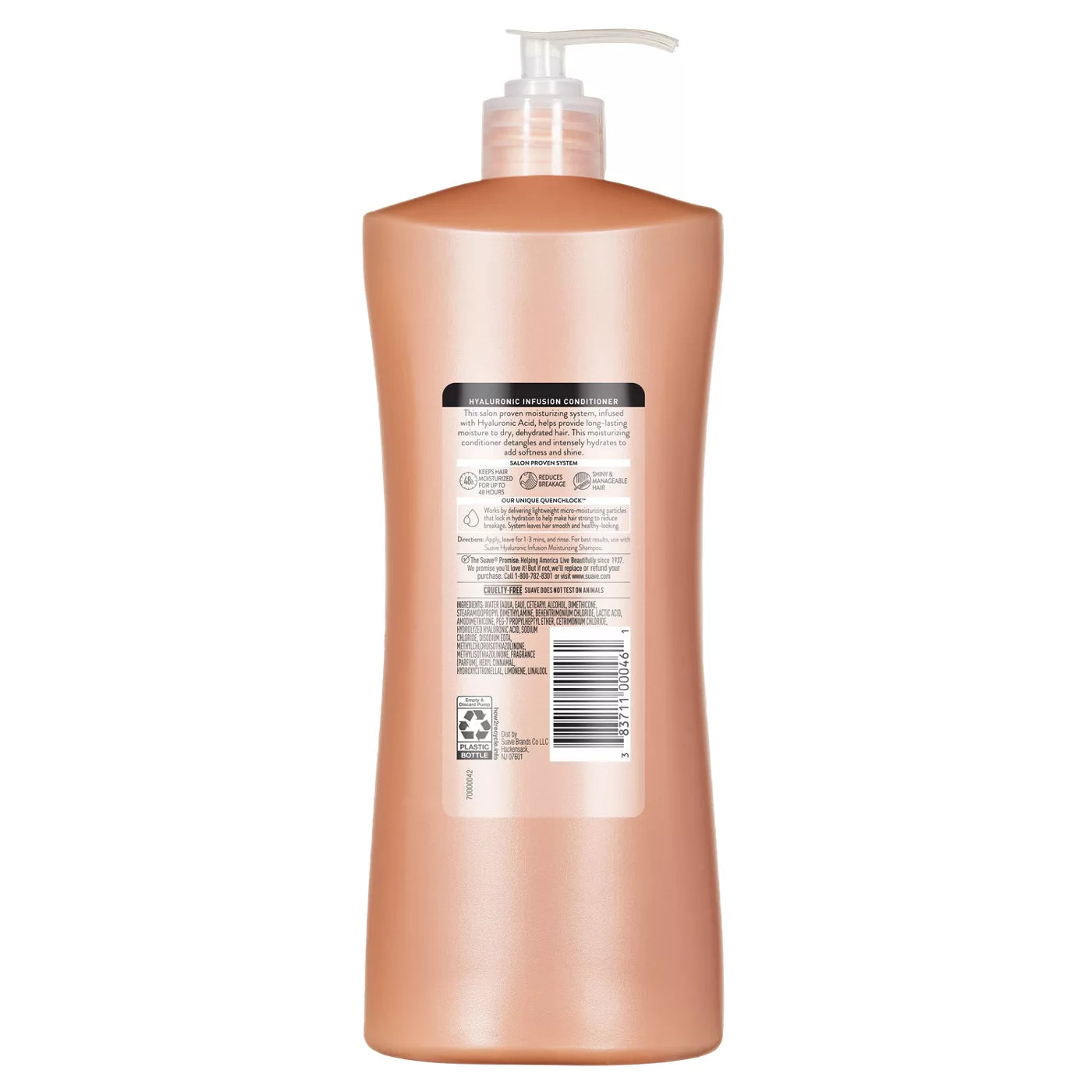 SUAVE Hyaluronic Infusion Moisturizing Conditioner بلسم سواف بالهيالورونيك المرطب للشعر