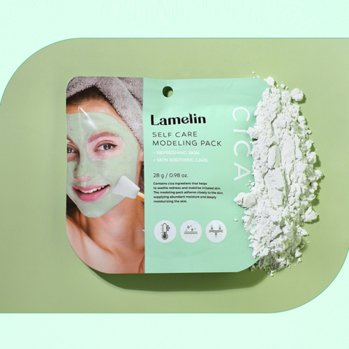 LAMELIN Self Care Modeling Pack قناع العناية بالبشرة من لايم لاين