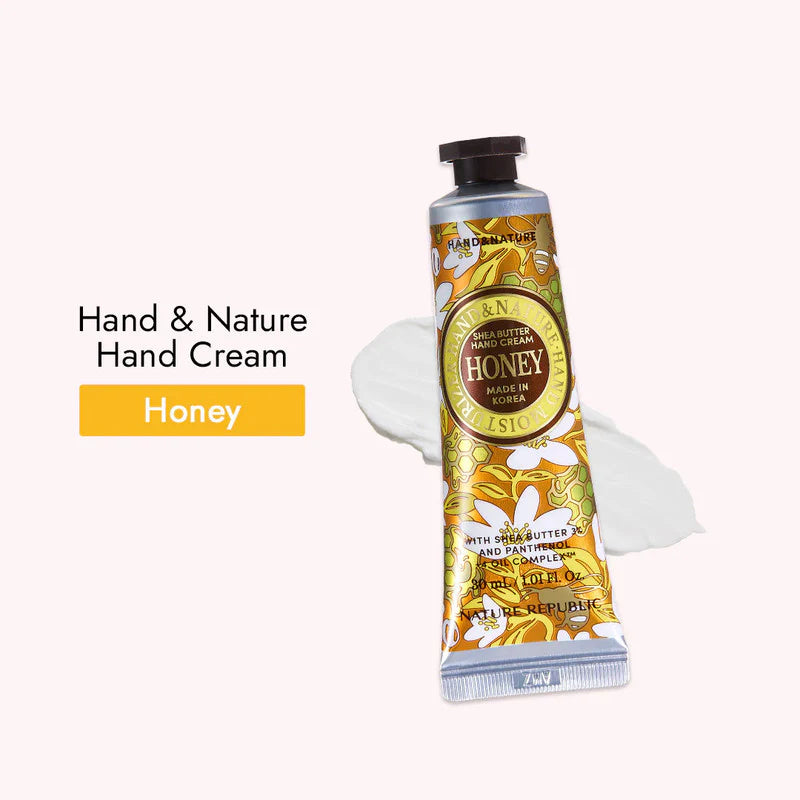 NATURE REPUBLIC Moisture Hand Cream كريم اليدين غني بزبدة الشيا والسيراميد من نيجر ريببلك