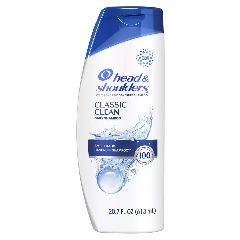 HEAD & SHOULDERS Pyritinol Zinc Dandruff Shampoo Classic Clean  شامبو هيد اند شولدرز ضد القشرة كلاسيك كلين