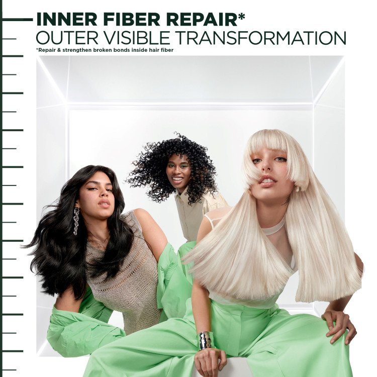 GARNIER Fructis hair filler + vitamin Cg strength repair shampoo شامبو اصلاح الشعر بالفلر والفيتامينات من كارنيير