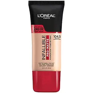 LOREAL infallible pro matt 24 hr foundation  كريم اساس مات من  لوريال
