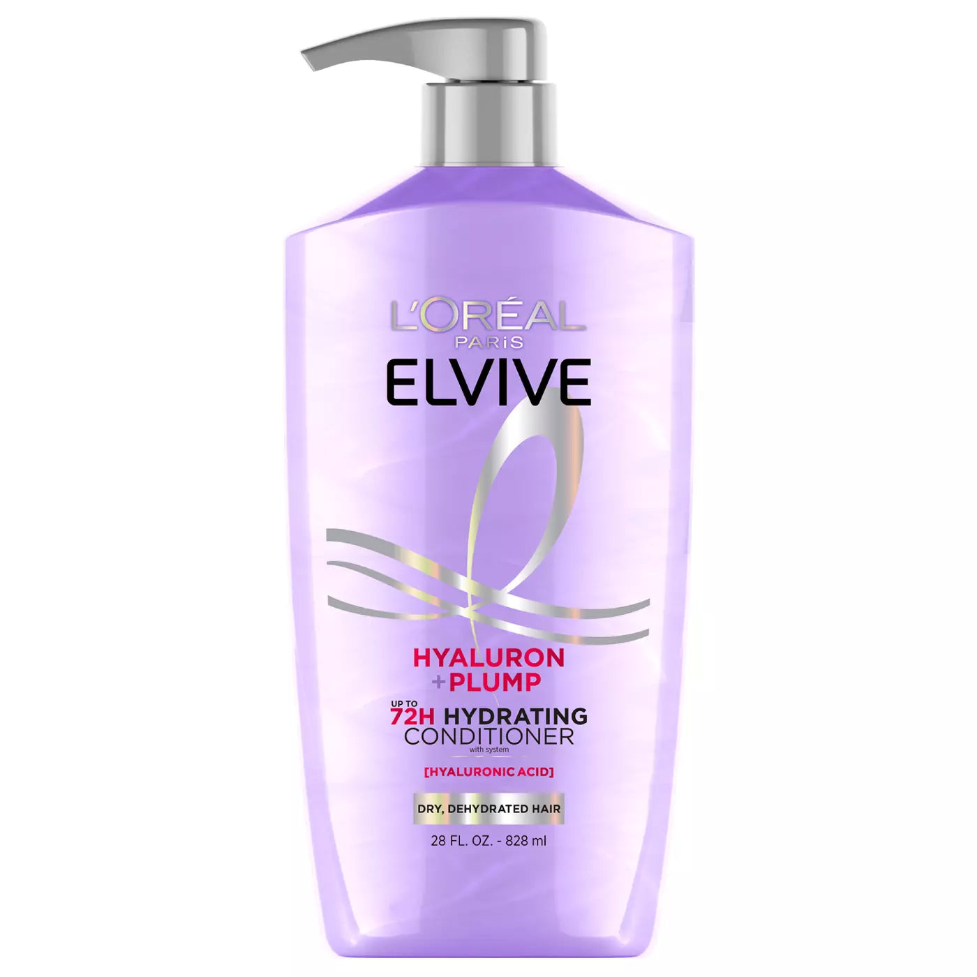 LOREAL PARIS Elvive Hyaluron + Plump 72H Hydrating Conditioner - Hyaluronic Acid  لوريال باريس بلسم مرطب 72 ساعة بحمض الهيالورونيك