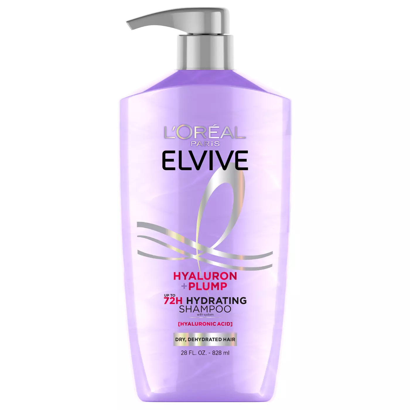 LOREAL PARIS Elvive Hyaluron + Plump 72H Hydrating Shampoo - Hyaluronic Acid  شامبو لوريال باريس ترطيب 72 ساعة بحمض الهيالورونيك