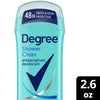 DEGREE Shower Clean Antiperspirant Deodorant Stick – مزيل العرق المضاد للتعرق برائحة الانتعاش 