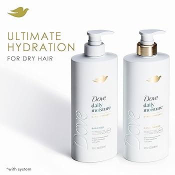DOVE Damage Therapy Daily Moisture Set Shampoo & Conditioner مجموعة دوف دامج ثيرابي الترطيب اليومي