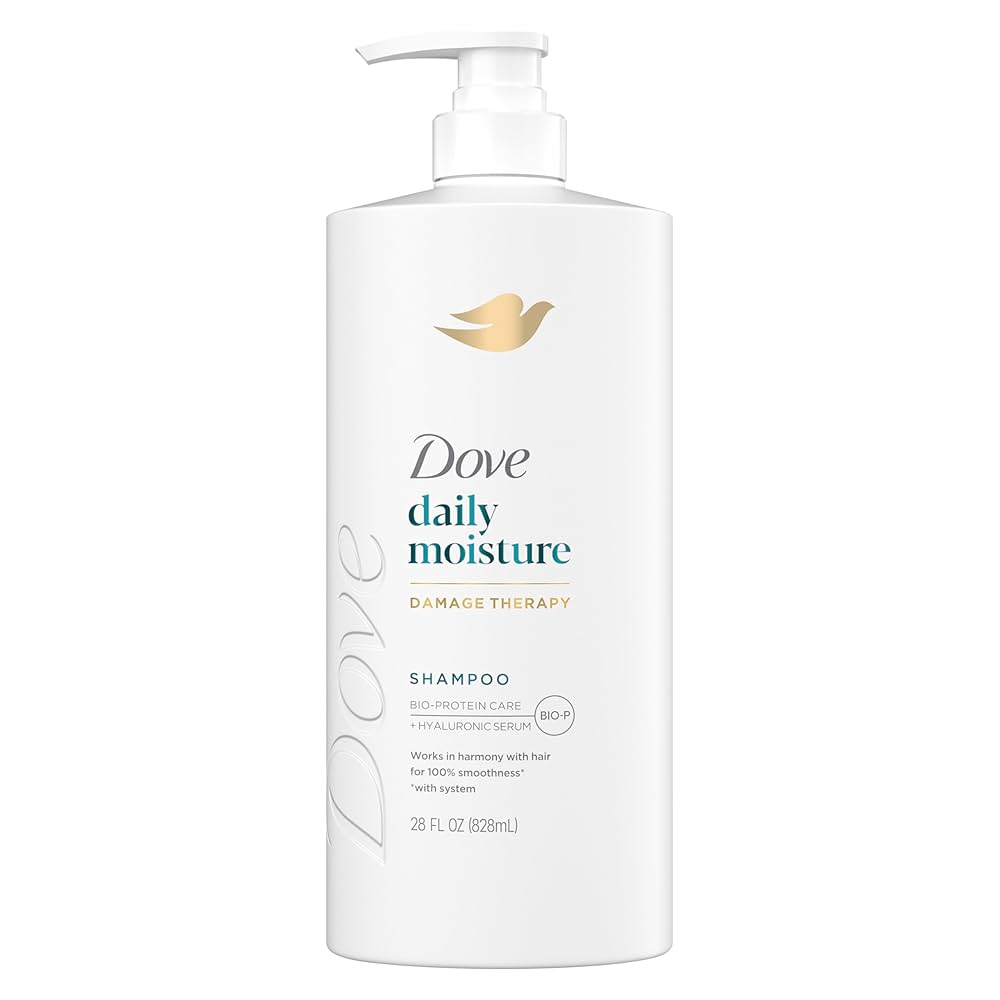 DOVE Daily Moisture Damage Therapy Shampoo شامبو دوف اليومي لترطيب الشعر وعلاج التلف