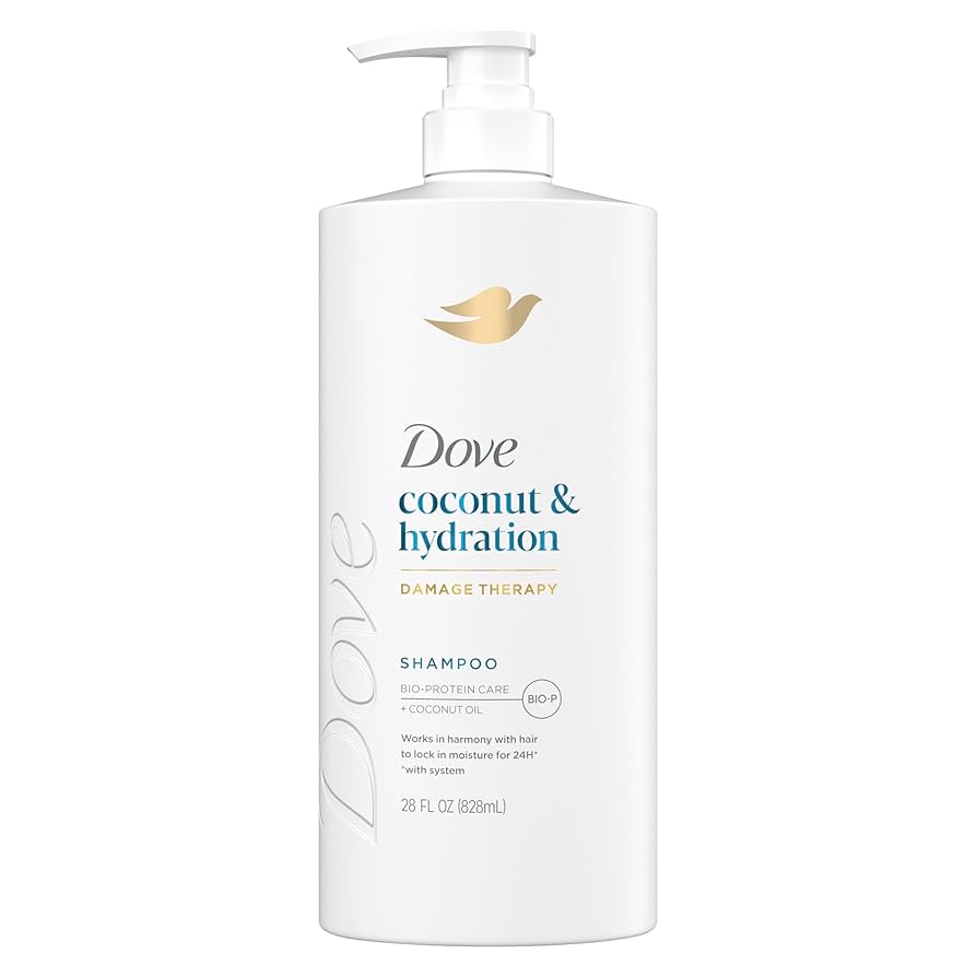 DOVE Damage Therapy Coconut & Hydration Shampoo شامبو دوف علاج التلف بجوز الهند والترطيب