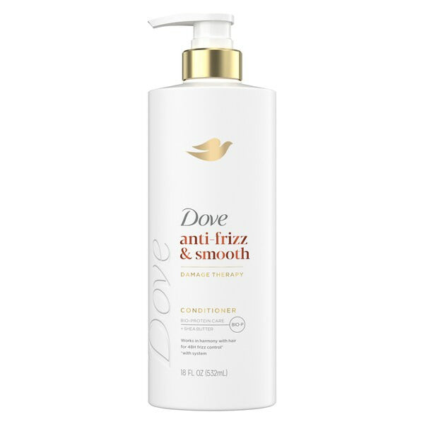 DOVE Anti-Frizz & Smooth Damage Therapy Conditioner بلسم دوف لمكافحة التجعد وتنعيم الشعر التالف