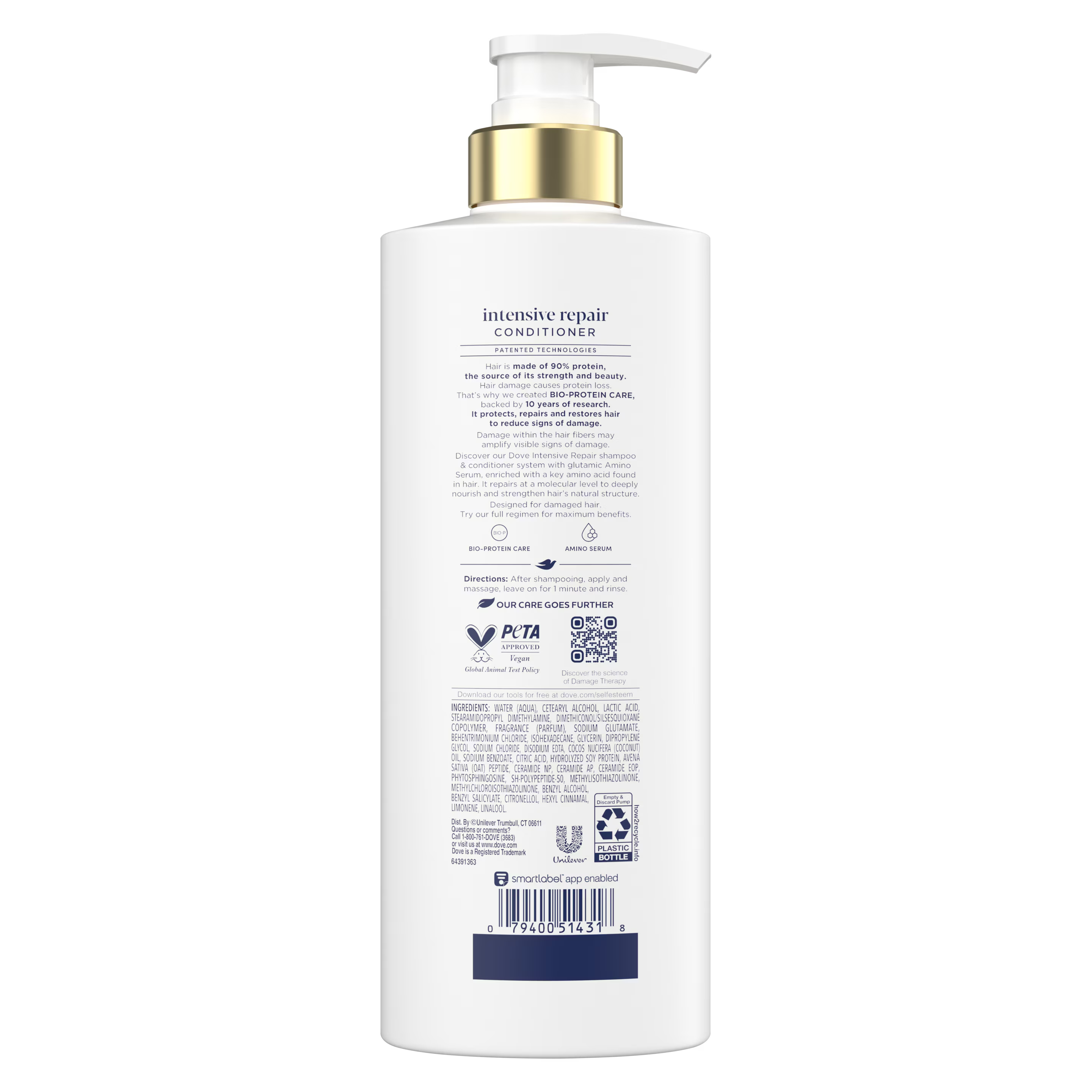 DOVE Intensive Repair Damage Therapy Conditioner دوف بلسم الإصلاح المكثّف للشعر المتضرّر