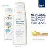 DOVE Ultra Care Coconut & Hydration Shampoo - For Dry Hair  دوف ألترا كير شامبو جوز الهند والترطيب للشعر الجاف
