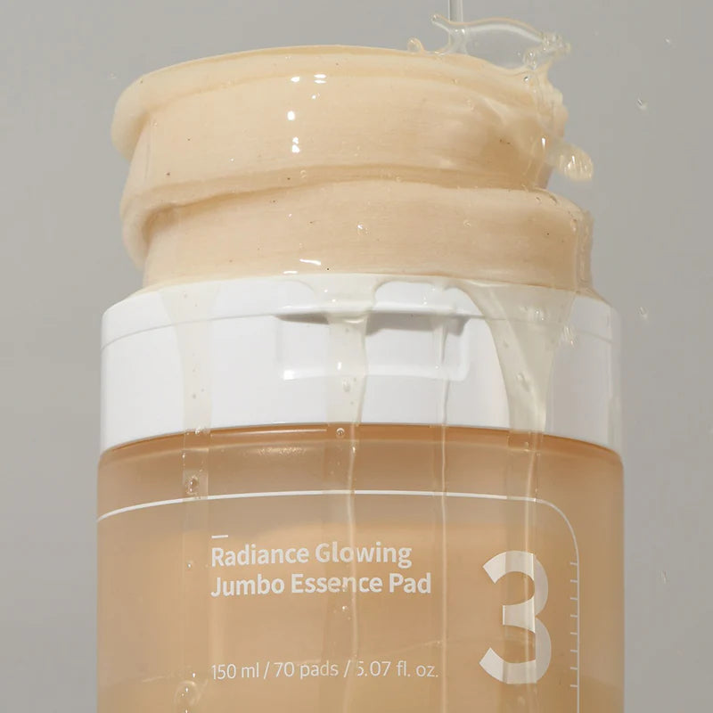 Numbuzin 3 Radiance Glowing Jumbo Essence Pad شرائح مستخلص للنضارة من نمبوزين