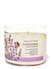 BATH AND BODY WORKS Fresh Lavender exclusively fragranced soy wax blend candle شمعة معطرة بالزيوت الاساسية العطرية من باث اند بودي وركس