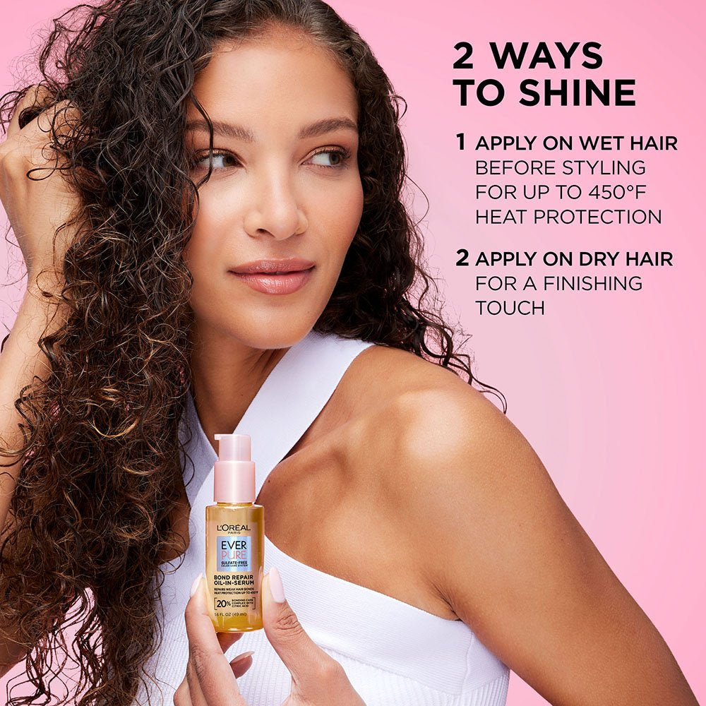 LOREAL PARIS Ever Pure Bond Repair Oil In Serum سيروم اصلاح الشعر من لوريال بارس