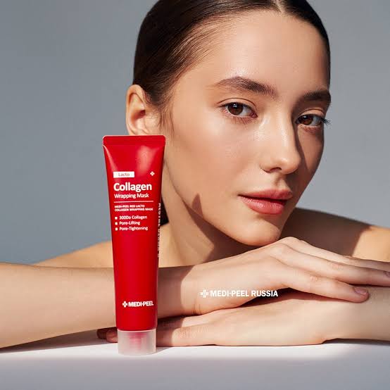 MEDIPEEL Lacto Collagen wrapping Mask Medi Peel Red Lacto Collagen Wrapping mask