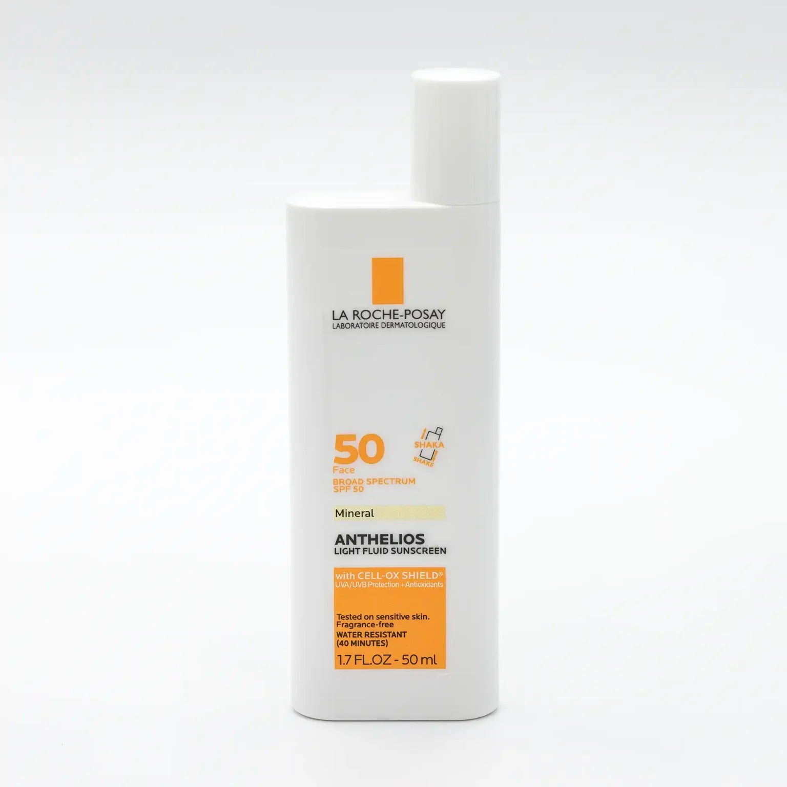 LA ROCHE-POSAY 50 Anthelios Light Fluid Sunscreen Mineral Zinc Oxide Sunscreen SPF 50